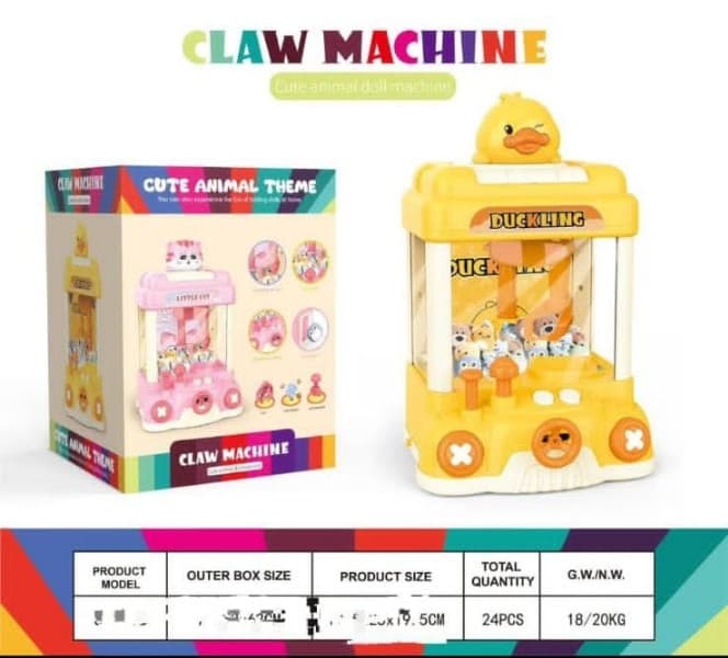 SMALL ANIMAL CLAW MACHINE